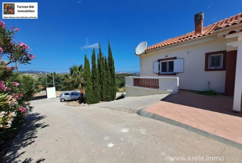 Minoa apokoranas Kreta, Vamos, Freistehender Bungalow (Wfl.120m²)Garage u. Meerblick Haus kaufen